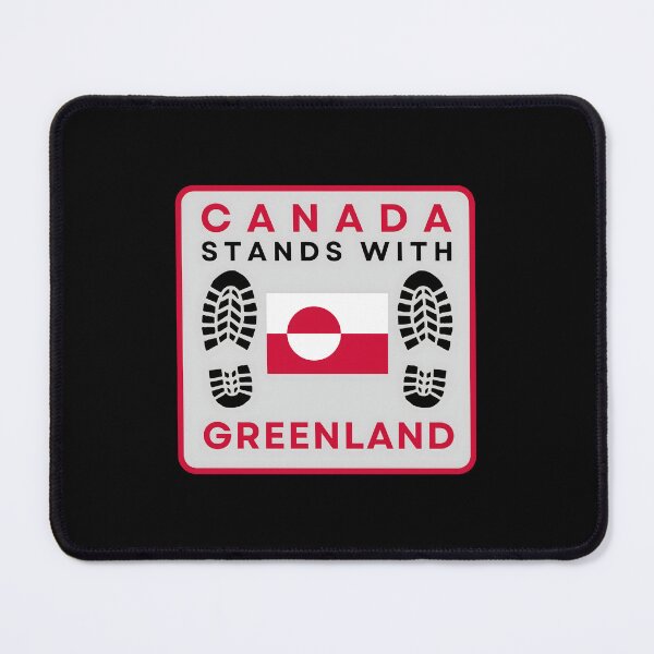 Item preview, CANADA STANDS WITH GREENLAND designed and sold by fetch-it-studio.