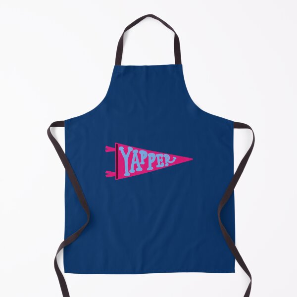 Item preview, Copy of YAPPER Pennant Flag | Hot Pink and Light Blue Retro Banner on navy designed and sold by Giulia  Palazzo.