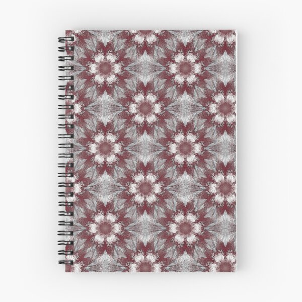 Item preview, Decorative Boho Floral Mandala Pattern in Red designed and sold by Artistestella.