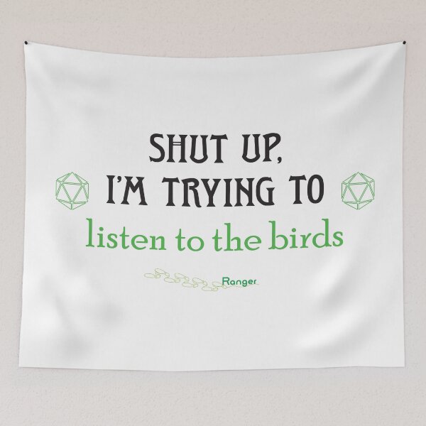 Item preview, DnD Ranger Humor Quote designed and sold by SigilTheory.