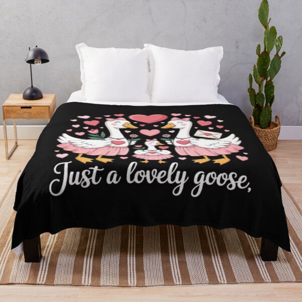 Item preview, Just A Lovely Goose Valentine T-Shirt | Cute Silly Goose Shirt | Kawaii Animal Valentine Gift designed and sold by Youpiworld.