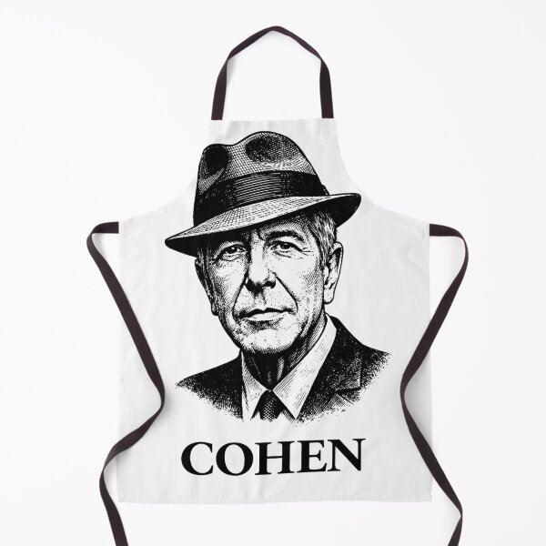 Item preview, Leonard Cohen — Minimal Black & White Portrait designed and sold by Tasty-Shots.