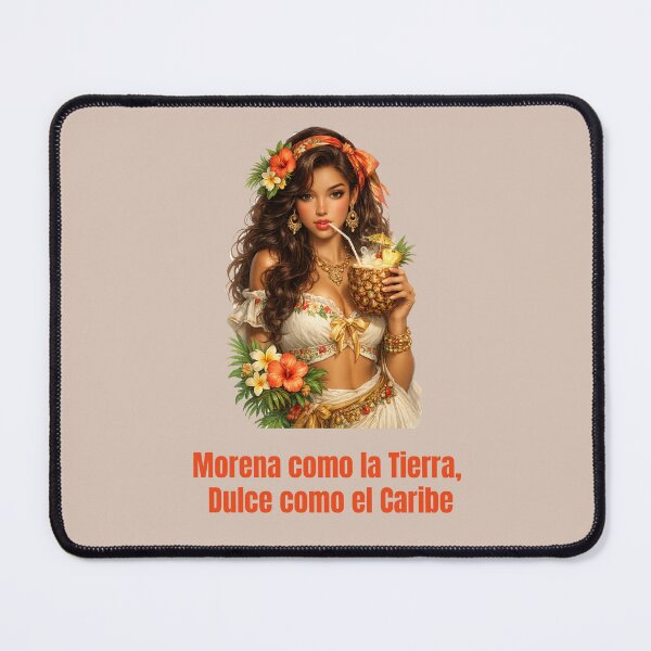 Item preview, Dark-skinned like the earth, sweet like the Caribbean designed and sold by La Loca.