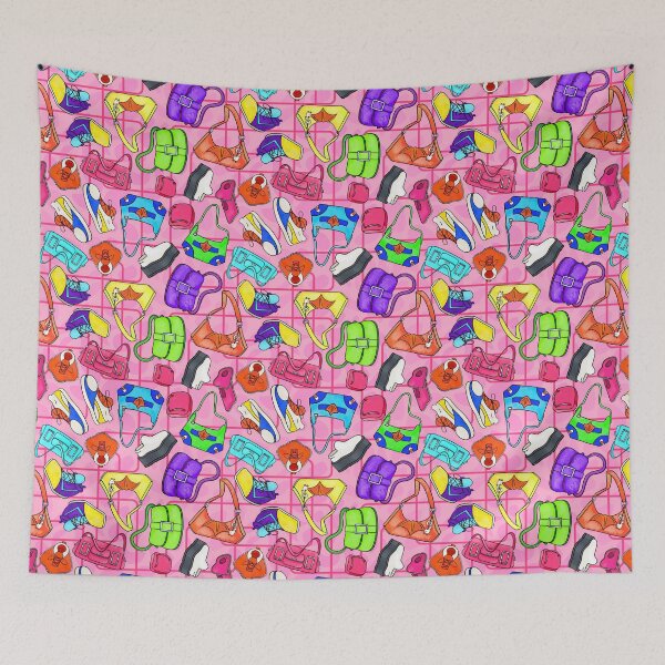Item preview, The Shoes and Handbags of Y2K Ducks, Pink version designed and sold by EmmaSB-Designs.