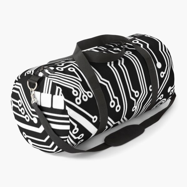 Item preview, black microchip hardware circuit design designed and sold by Giulia  Palazzo.