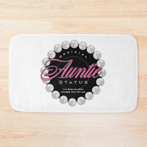 Item preview, Auntie Status (pink) designed and sold by Kipepeo Design Ltd..