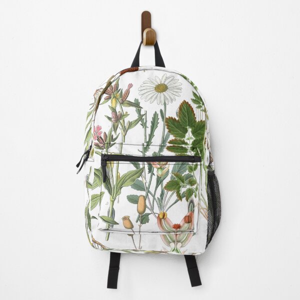 Item preview, Vintage Botanical Wildflowers - Pink and white Meadow Floral Illustration designed and sold by Mad-by-The-O.