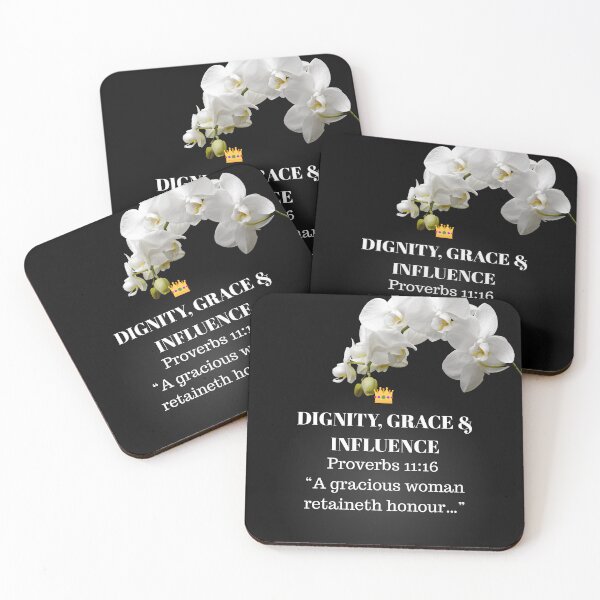 Item preview, Dignity & Grace Proverbs 11:16 designed and sold by TheProverbsMom.