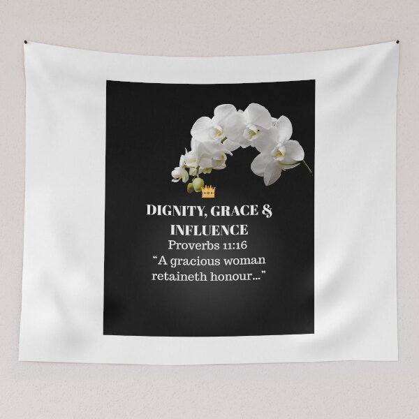 Item preview, Dignity & Grace Proverbs 11:16 designed and sold by TheProverbsMom.