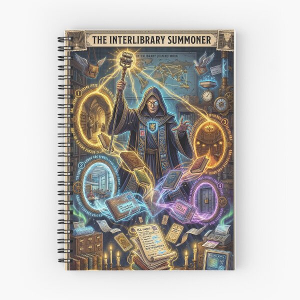 Item preview, The Portal Librarian - Interlibrary Loan Magic Summoner designed and sold by The Arcane Archives.