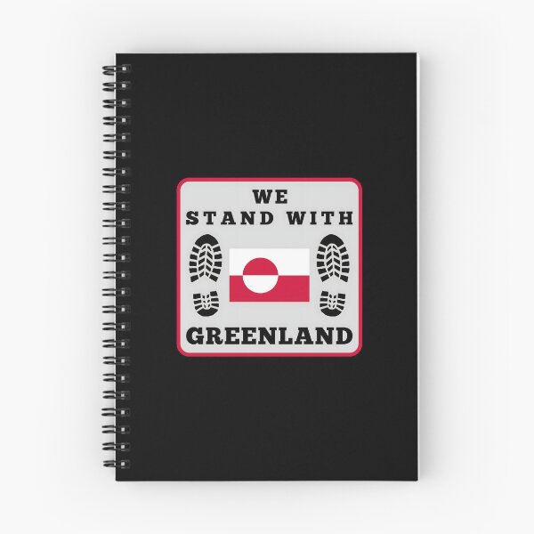 Item preview, WE STAND WITH GREENLAND designed and sold by fetch-it-studio.