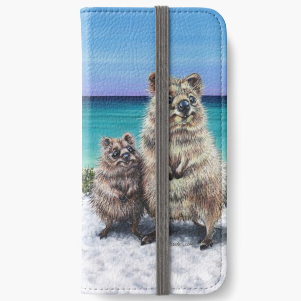 Quokka and Joey iPhone Wallet