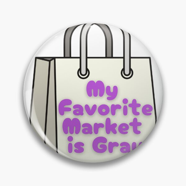 Item preview, My Favorite Market is Gray - Biohacker Peptide Humor Sticker designed and sold by Stickers For Hackers.