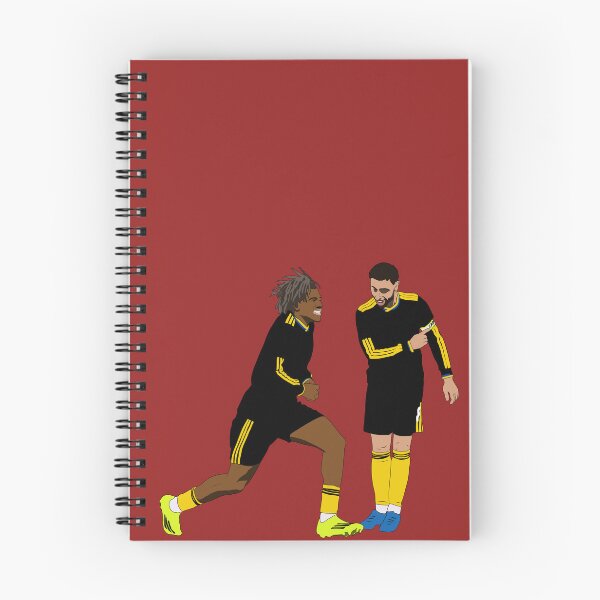 Item preview, Patrick Dorgu Bruno Fernandes Goal Celebration Minimalist designed and sold by Hevding.