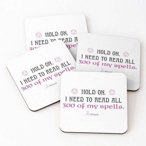 Item preview, DnD Wizard Humor Quote designed and sold by SigilTheory.
