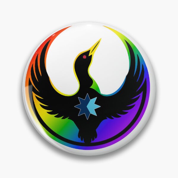 Item preview, Black Loon - Minnesota Rebel Alliance - Pride v8 designed and sold by Chris-Chris.