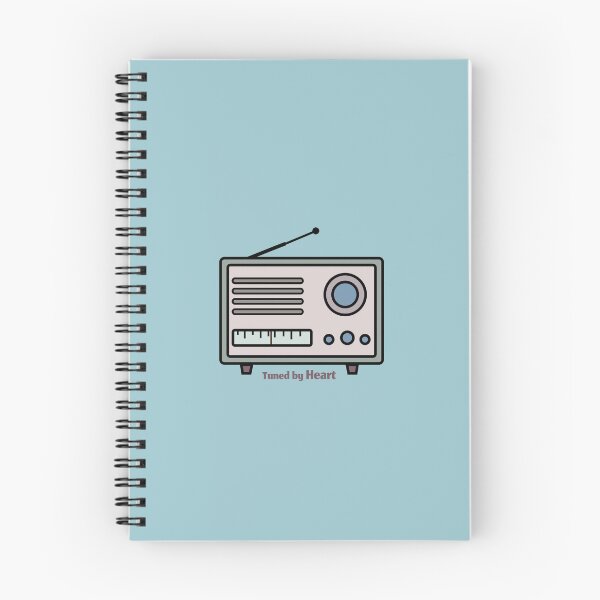 Item preview, Ilustración de radio Tuned by Heart designed and sold by ByRavzanur.