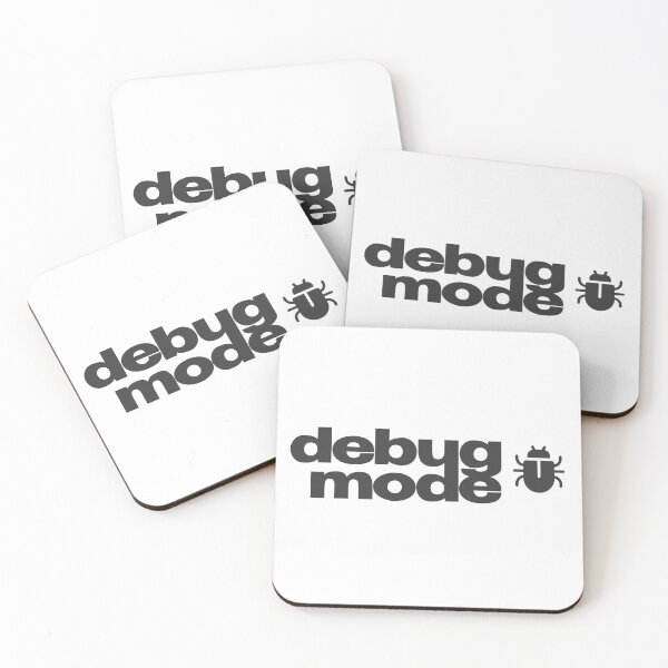Item preview, Debug Mode | Programmer & Developer Quote Design designed and sold by Mammoths.