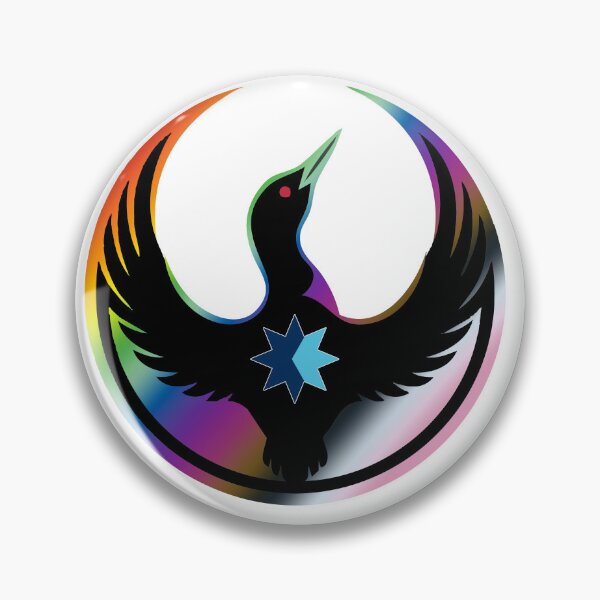 Item preview, Black Loon - Minnesota Rebel Alliance - Pride v6 designed and sold by Chris-Chris.