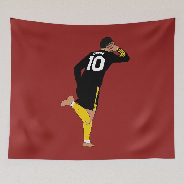 Item preview, Matheus Cunha 10 Goal Celebration Minimalist designed and sold by Hevding.