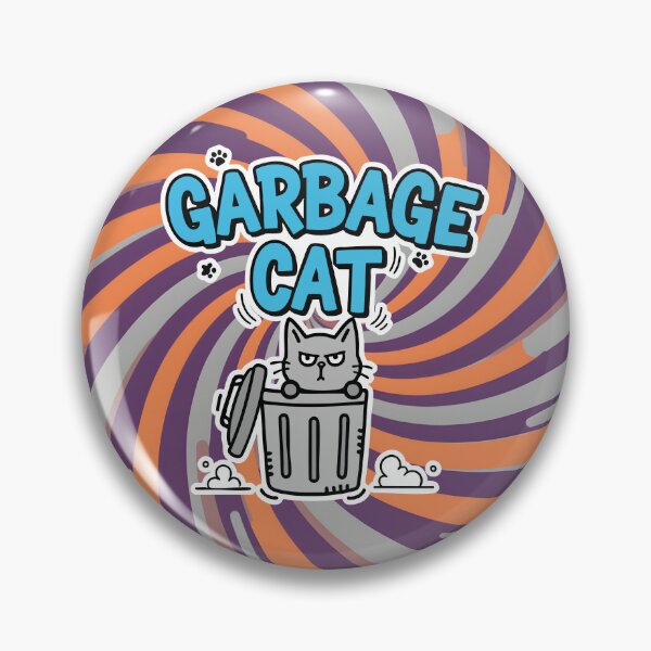 Item preview, cat garbage designed and sold by Taridesign.