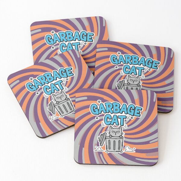 Item preview, cat garbage designed and sold by Taridesign.
