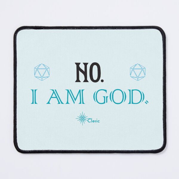 Item preview, DnD Cleric Humor Quote designed and sold by SigilTheory.