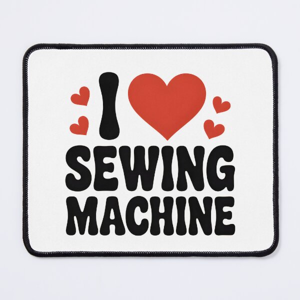 Item preview, I Love Sewing Machine  Love of Sewing designed and sold by AleksandraJac05.