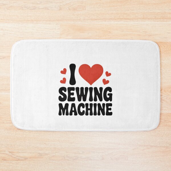 Item preview, I Love Sewing Machine  Love of Sewing designed and sold by AleksandraJac05.
