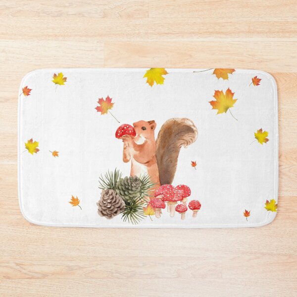 Item preview, Gentle Squirrel in the Leaves designed and sold by AnimaliaStar.