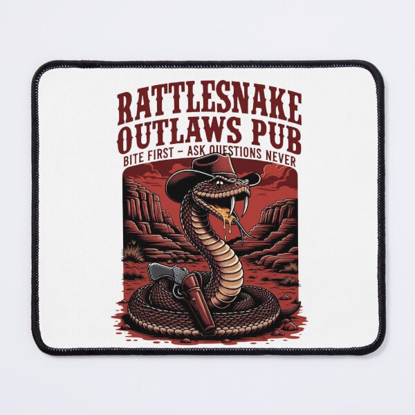 Item preview, Rattlesnake Outlaws Pub designed and sold by RisingWolfStudio.
