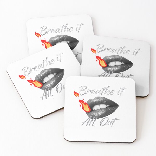 Item preview, Breathe it all out lips & flame  designed and sold by Twilight Vision Music .