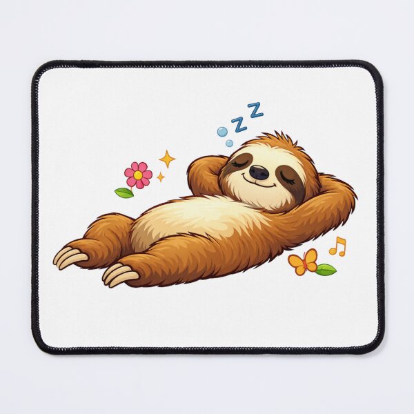 Item preview, sleeping sloth designed and sold by Nasihasi.