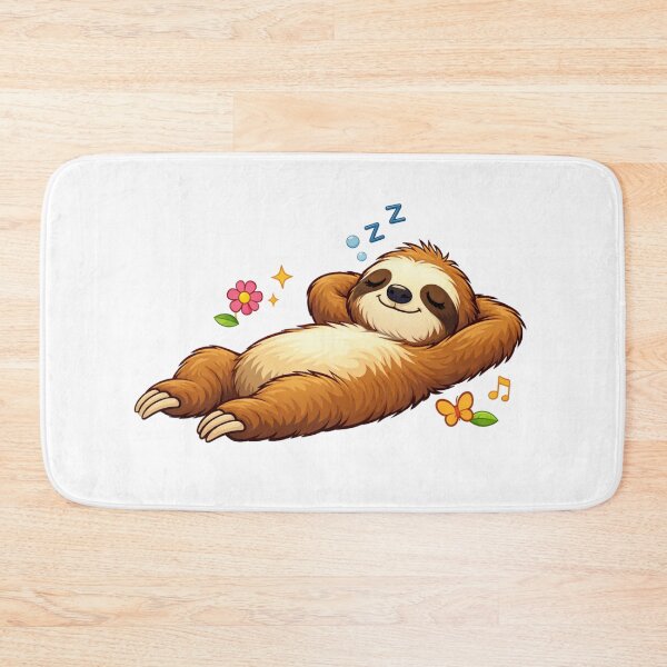 Item preview, sleeping sloth designed and sold by Nasihasi.
