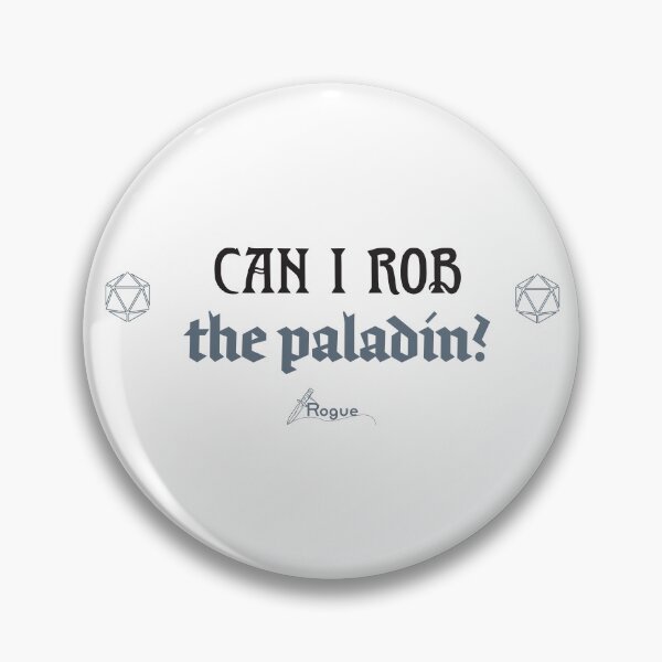 Item preview, DnD Rogue Humor Quote designed and sold by SigilTheory.