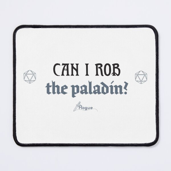 Item preview, DnD Rogue Humor Quote designed and sold by SigilTheory.