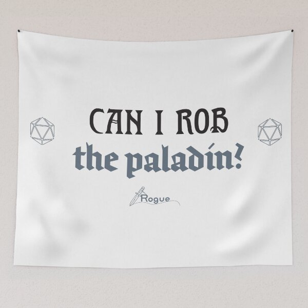 Item preview, DnD Rogue Humor Quote designed and sold by SigilTheory.