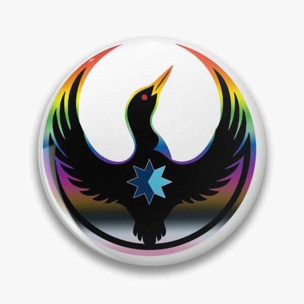 Item preview, Black Loon - Minnesota Rebel Alliance - Pride v4 designed and sold by Chris-Chris.