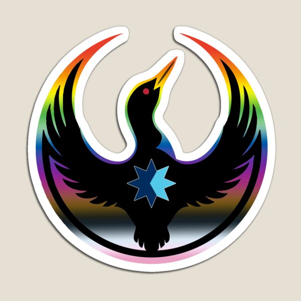 Item preview, Black Loon - Minnesota Rebel Alliance - Pride v4 designed and sold by Chris-Chris.