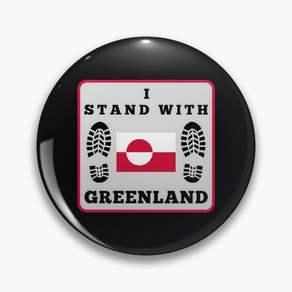 Item preview, I STAND WITH GREENLAND designed and sold by fetch-it-studio.
