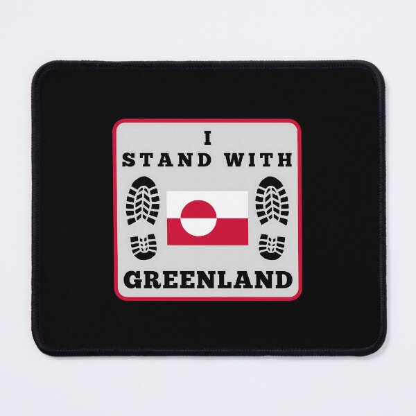 Item preview, I STAND WITH GREENLAND designed and sold by fetch-it-studio.