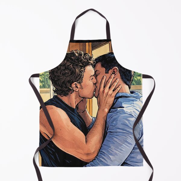 Item preview, Ilya and Shane cute kiss heated rivalry (fan art) designed and sold by PopCultureAndStuff.