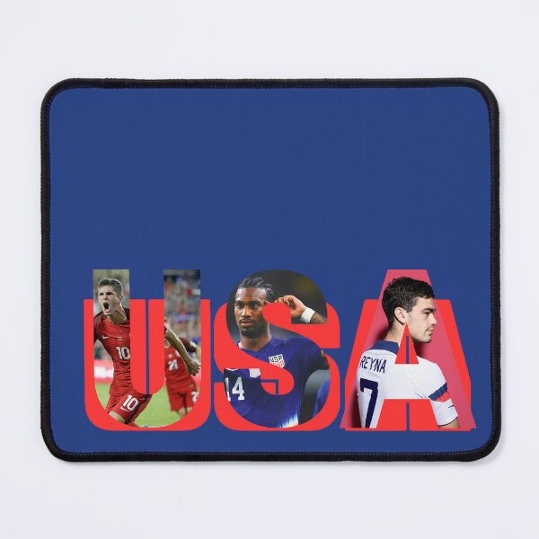 Item preview, USA Soccer Cristian Pulisic, Haji Wright, Gio Reyna designed and sold by Hevding.