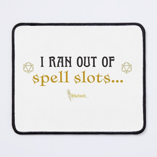 Item preview, DnD Warlock Humor Quote designed and sold by SigilTheory.