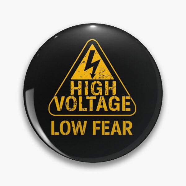 Item preview, High Voltage Low Fear Funny Gifts For Your Beloved Electrican designed and sold by Martysstore.