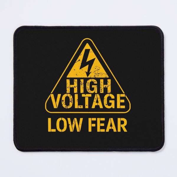 Item preview, High Voltage Low Fear Funny Gifts For Your Beloved Electrican designed and sold by Martysstore.