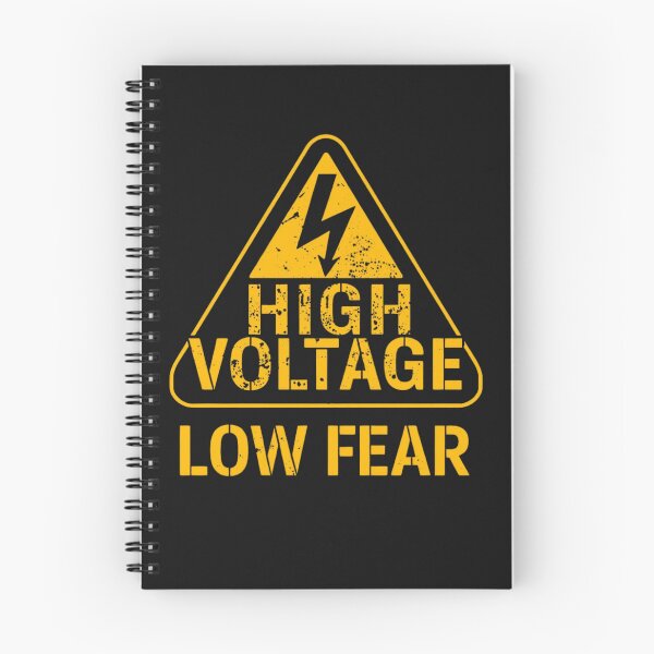 Item preview, High Voltage Low Fear Funny Gifts For Your Beloved Electrican designed and sold by Martysstore.