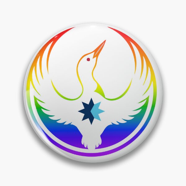 Item preview, Clear Loon - Minnesota Rebel Alliance - Pride v1 designed and sold by Chris-Chris.