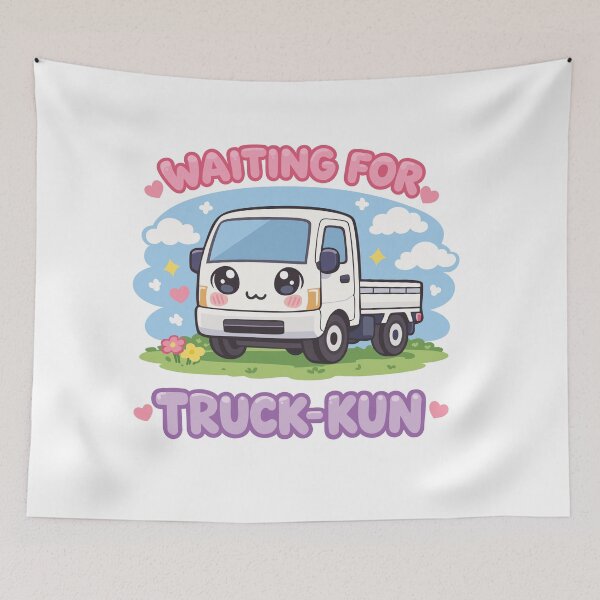 Item preview, Waiting for Truck-kun designed and sold by ashleafjb.