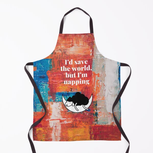 Item preview, I'd save the world, but I'm napping designed and sold by Archive of Human Error.